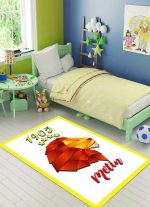 Galatasaray Taraftar Halısı 6138K - Yıkanabilir Halılar