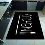Kitchen Mutfak Halısı 8009-1M - Yıkanabilir Halılar